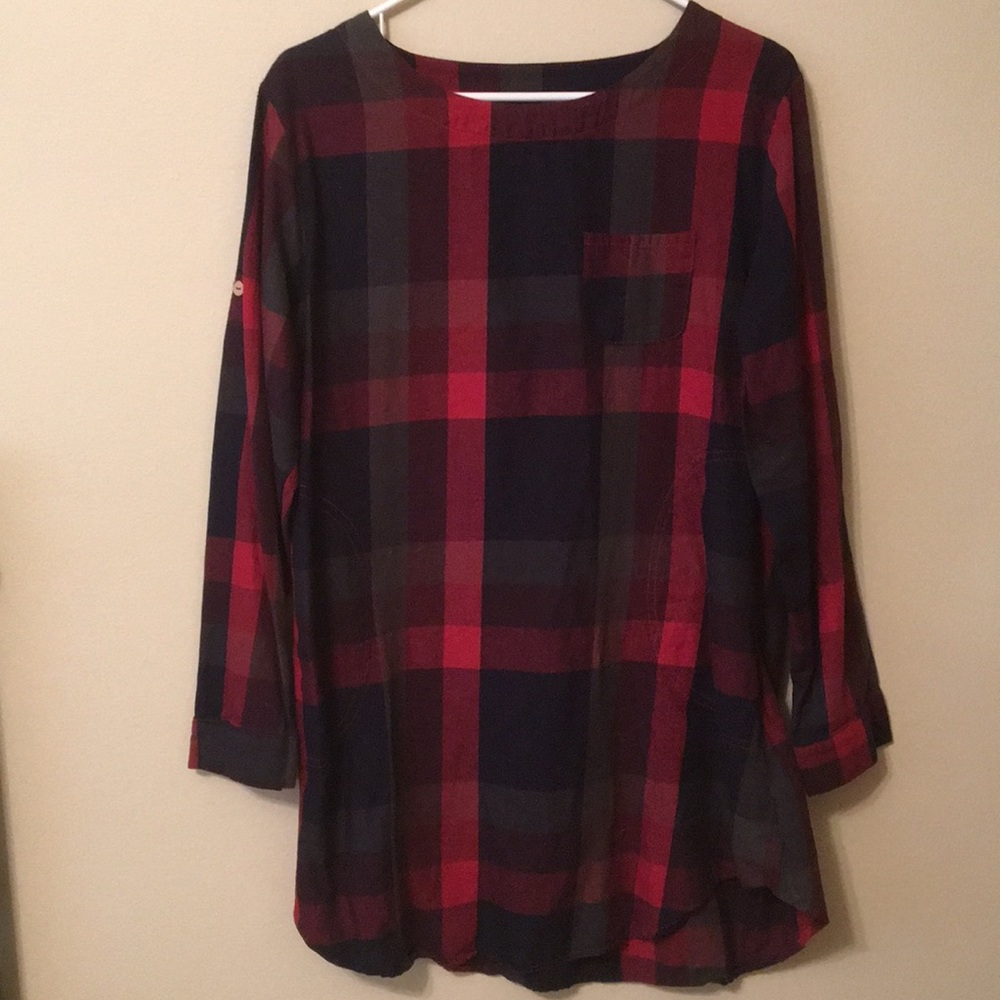 Plaid Dress size: L